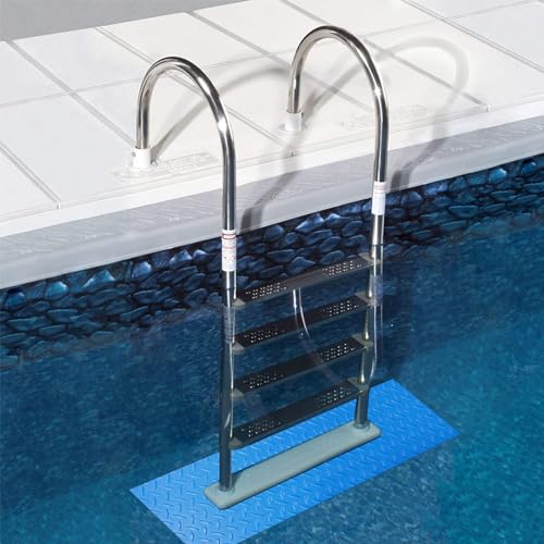 Alfombrilla antideslizante para escalera de piscina 16x36 pulg miniatura 5