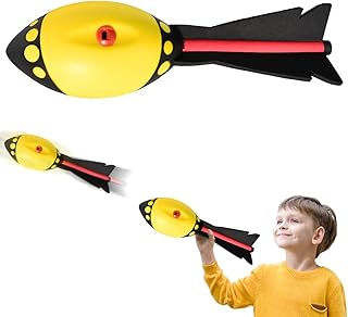 Sponsored You’re seeing this ad based on the product’s relevance to your search query.Learn more about this advertisement Huucozn Howler Throwing Device Throwing Rocket Throwing Ball Children from 5 Years Rocket Toy Vortex Aero Howler Foam Rocket Whistler Flying Ball Outdoor Toy for Beach Garden Park