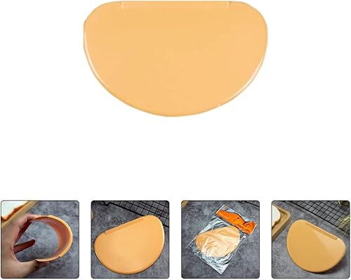 Miniatura 6 de BESTonZON 2 piezas de cortadores de panadería herramienta de pan, masa flexible, tablero combinado de glaseado para hacer galletas, raspador
