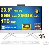 HP 24 All-in-One Desktop Computer 23.8