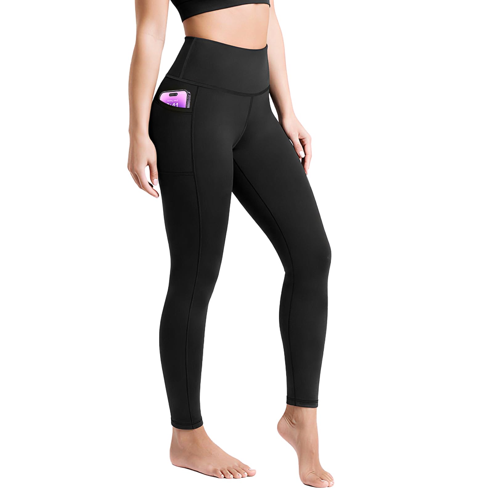 Damskie spodnie do jogi/spodnie do jogi bootcut siłownia legginsy z wysokim stanem spodnie do jogi legginsy kompresyjne do biegania lekkie sportowe legginsy treningowe spodnie do biegania