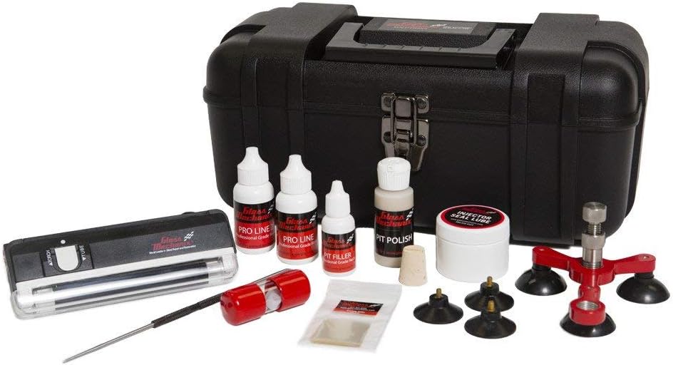 Rally Windshield Repair KIT - Windshield Repair - Windshield Crack Repair Kit - Professional - Auto Glass Repair Kit - Restores to a Fine Smooth Finish (Starter Kit)
