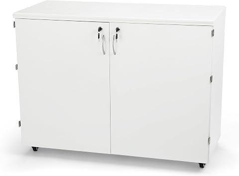 Arrow K7911 Dingo Kangaroo 9 Drawer Storage Cabinet for Sewing and Crafts, White