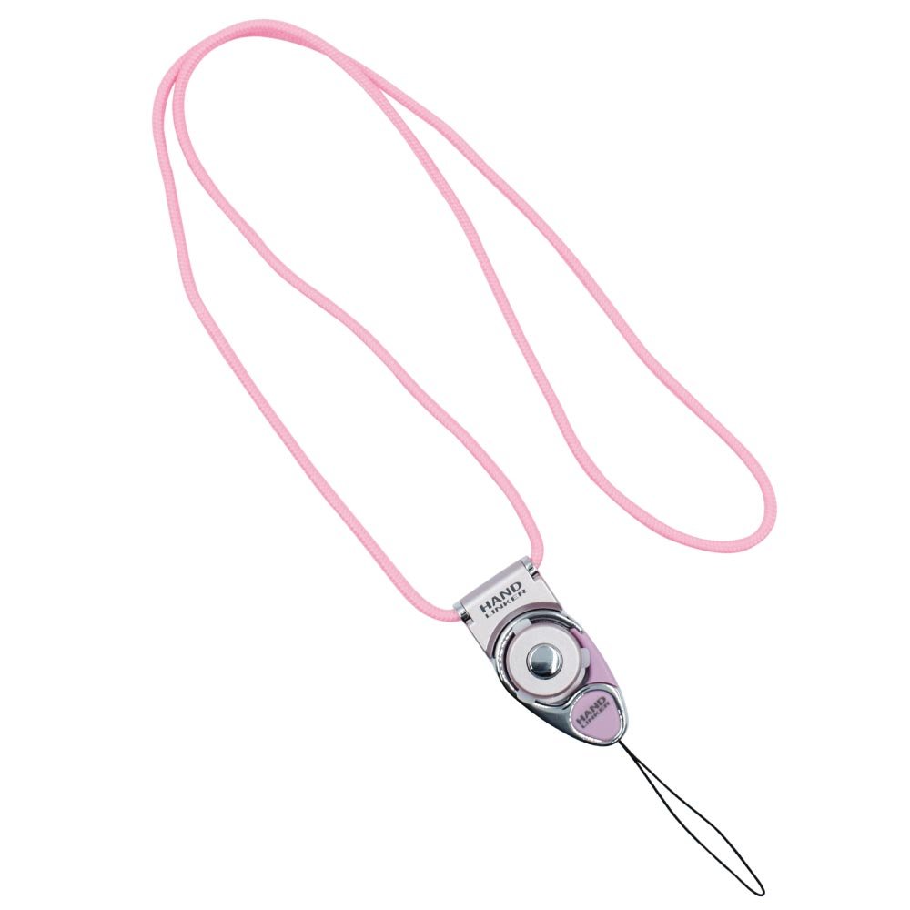 Hand Linker Carabiner Phone Strap, Pink