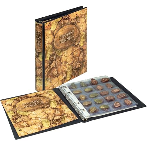 Álbum Karat para Pressed Pennies LINDNER Das Original con fundas protectoras