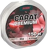 Jaxon Angelschnur Carat Premium 150m Spule 0,10mm-0,45mm Monofile (0,22mm/9kg)