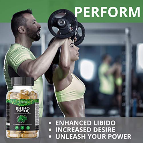 image for PHOENIX EDGE Horny Goat Weed For Men and Women With Maca - Test Booste
