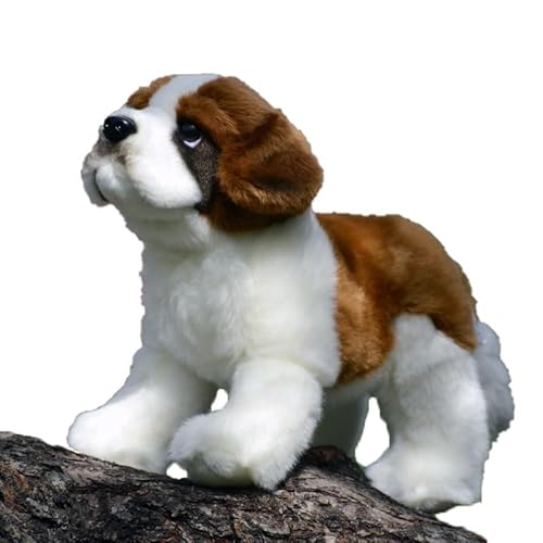 Peluche de San Bernardo Realista 26cm – Lindo Perro Suave y Agradable, Muñeco para Niños, Regalo Ideal Peluche de San Bernardo Realista 26cm – Lindo Perro Suave y Agradable, Muñeco para Niños, Regalo Ideal
