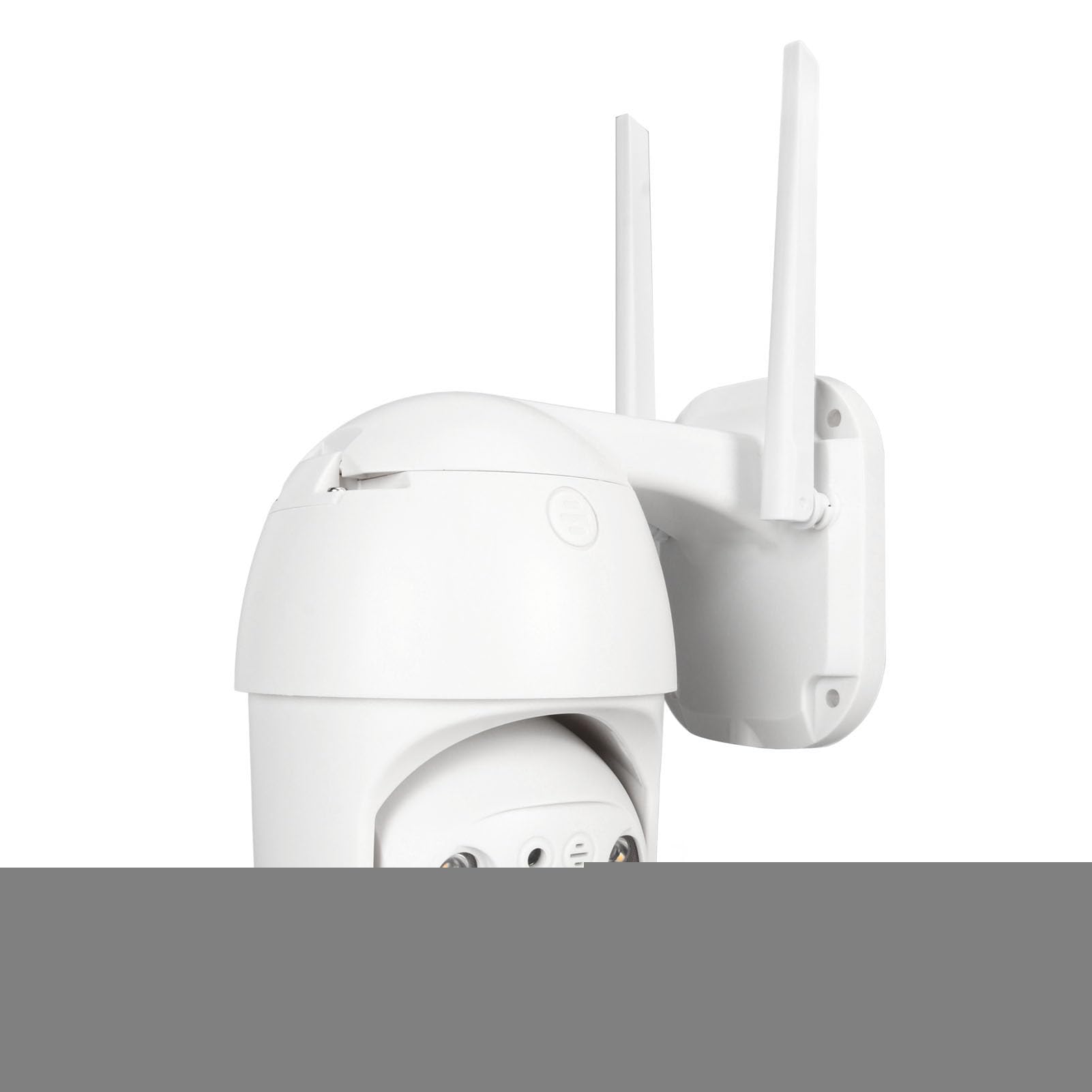 Kamera Bezpieczeństwa Bezprzewodowa Zewnętrzna Kamera PTZ Wifi IP Wewnętrzna Kamera Nadzoru Domowego, Mini Kamera Obrotowa z Kolorowym Noktowizorem 2-kierunkowa Rozmowa (Wtyczka
