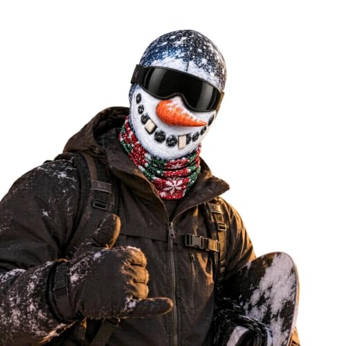 Christmas Ski Mask Funny Realistic 3D Printed Winter Full Face Balaclava - image 2