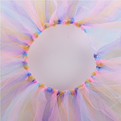 2 Pack Chicken Tutu Skirt Mesh Skirt Princess Dress Hen Decoration Feather Protector (Large: Colors May Vary) #TOP4