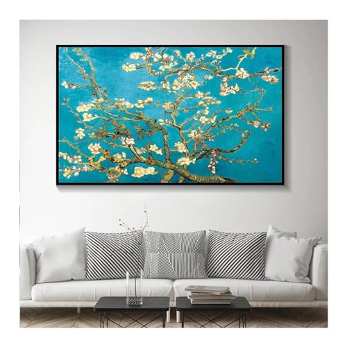 Affiches d'art mural fleurs impressionnistes pour grand salon lumineux