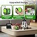 Laser Level with Tripod, HUEPAR 100Ft Self Leveling Laser Level Rechargeable Green Cross Line Laser Leveler Tool for Picture Hanging, Tile, Home Renovation, Carrying Bag Included (25.6 in Tripod)