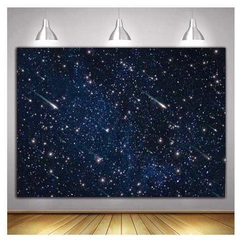 Fondo fotográfico galaxia cielo estrellado 210x150 cm miniatura 3