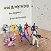 (Assembly Completed) 8 Packs Titan13 Action Figure Set, Dummy 13 3d Printed Action Figure Toy Gifts for Kids, Robot 13 ActionFigure Full Body Mechanical Doll Christmas Birthday Gift for Boys Girls
