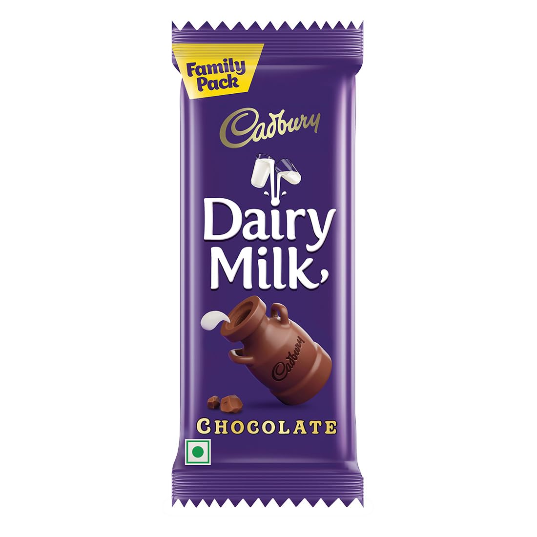 Cadbury Dairy Milk Chocolate Bar Family Pack, 134 g (B08C2C93S8) Amazon Price History, Amazon Price Tracker
