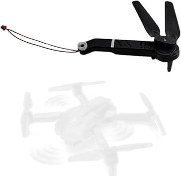 E88 E88Pro Drone Motor Arm Assembly Set with Propellers And Repair Parts, Front B