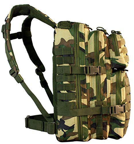Image of Red Rock Outdoor Gear Assault Pack (Medium, Woodland Camouflage)