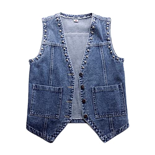 Gilet en jean femme bleu pour vos sorties décontractées