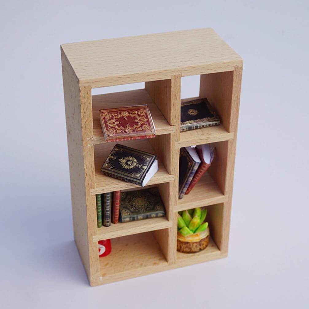 Amazon｜PRETYZOOM ドールハウス7ミニチュア7本棚71:12 スケール7木製7