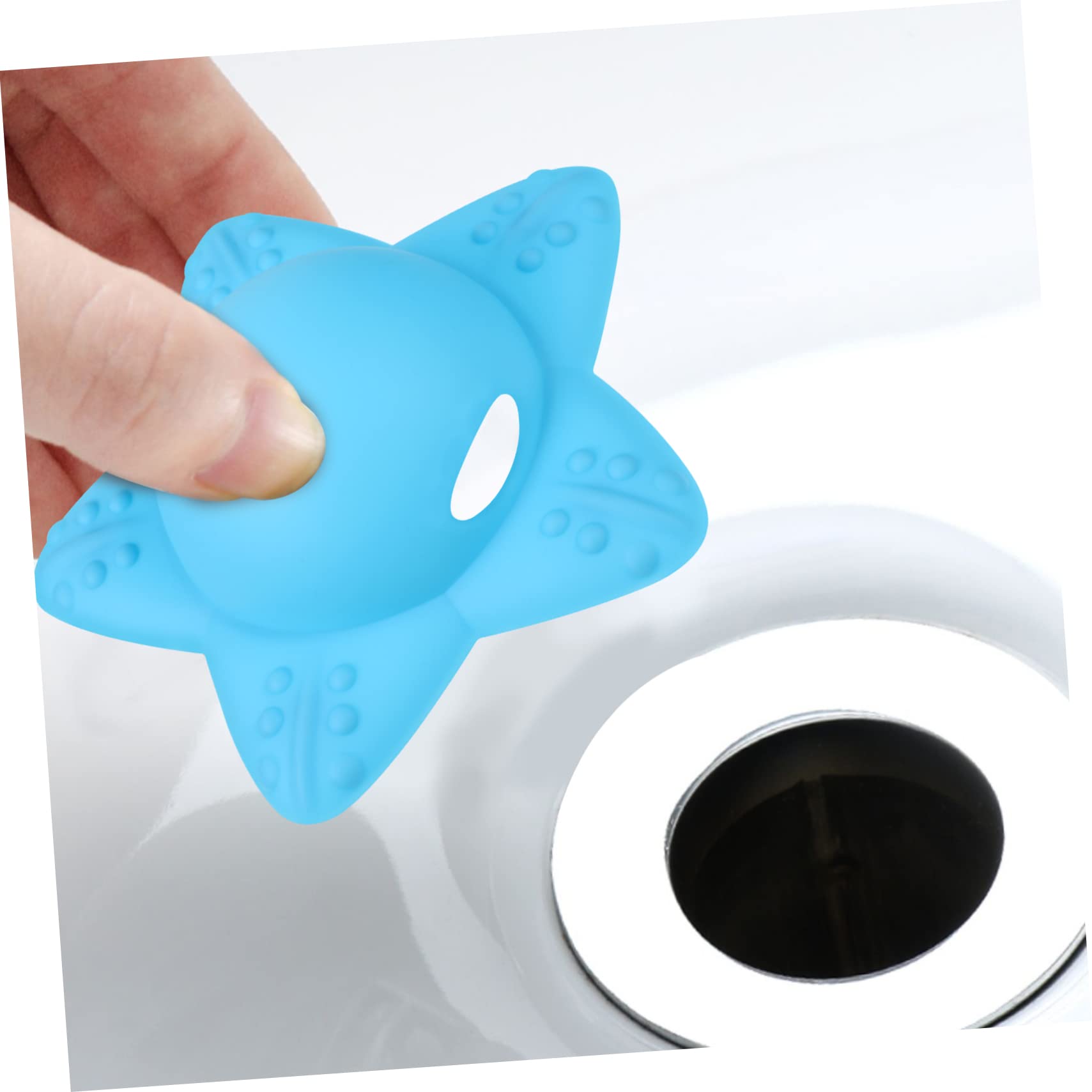 BESTonZON 4piezas Tapón De Drenaje De Forma De para Bañera y Fregadero Cubierta Baños y Cocinas