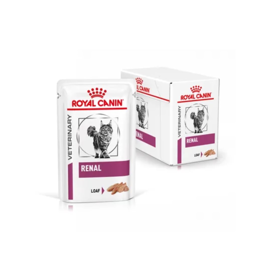 Royal Canin Feline Renal Mousse 12 x 85 g Fresh Bag – Support of Kidney Function