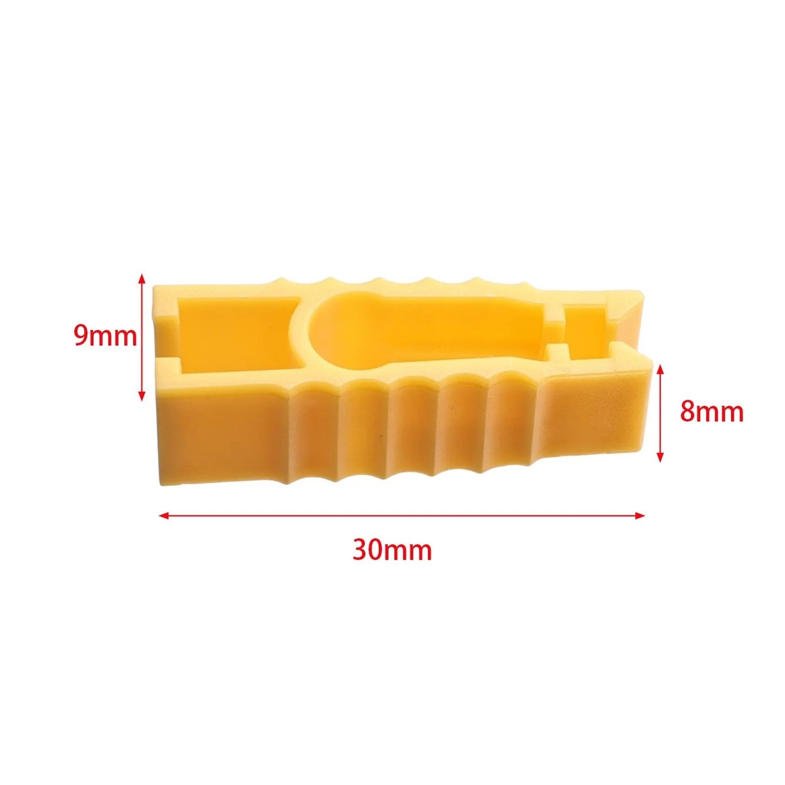 Herramienta extractora de fusibles para coche, hoja de metal de plástico para mini extractor de fugas, clip (A)
