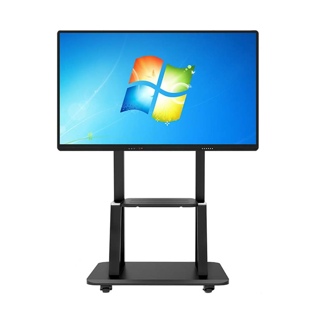 Meuble TV pivotant au Sol pour écrans Plasma LCD 43-75 LED, Support TV Mobile Robuste avec Plateau réglable en Hauteur, Vesa 600X400Mm jusqu'à 120Kg Beautiful Scenery