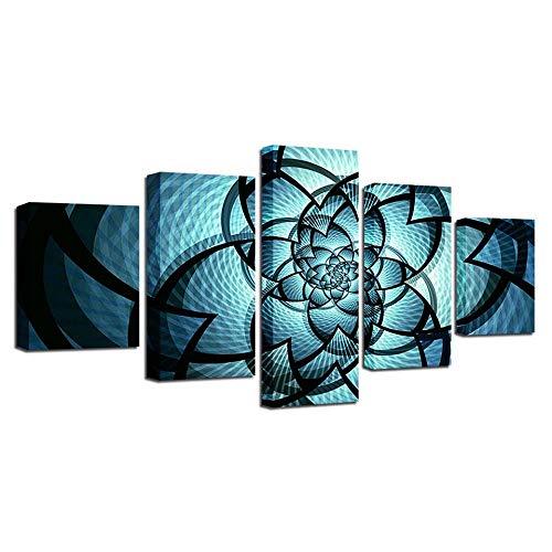 Image sur verre et toile fleurs de datura au design imprimé moderne