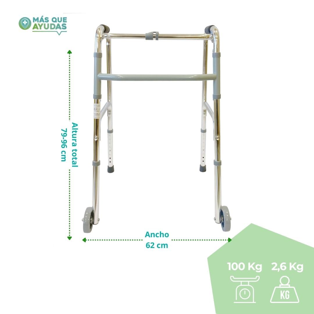 Andador plegable con ruedas | R. 2110