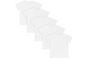Boys' Essential T-Shirts: Ideal for Tie Dye Projects