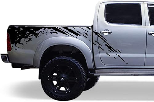 Kit Calcomanía Graphic cama Splash Barro, Negro