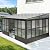 SHPAI 12x16FT Wall Mounted Sunroom, Outdoor Permanent Lean-to Solarium with Detachable Polycarbonate Roof, 2 Lockable Sliding Doors, Aluminum Gazebo Against The Wall Sun Room for Garden Patio Deck
