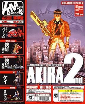 海洋堂　アキラ　AKIRA ガシャポン　PART 2 全5種 Amazon | K＆M AKIRA2（アキラ2nd） 色彩版全5種コンプリート