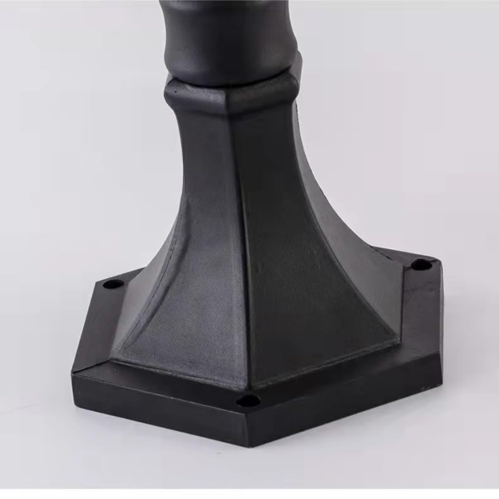Współczesna zewnętrzna solarna lampa trawnikowa, wodoodporna, willa, ogród, dziedziniec, dzielnica, dzielnica mieszkalna, lampa trawnikowa, styl 9 wys. 55 cm, solarna 1 szt