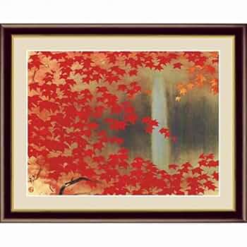 川端龍子　水彩画　紙本　掛軸（りんご　林檎） 川端龍子 水彩画 紙本 掛軸（りんご 林檎） 川端龍子 水彩画 紙