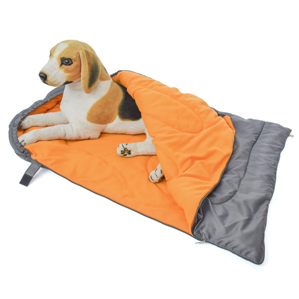 Tragbarer Hundeschlafsack für Hunde mit Wärmeschutz, Orange