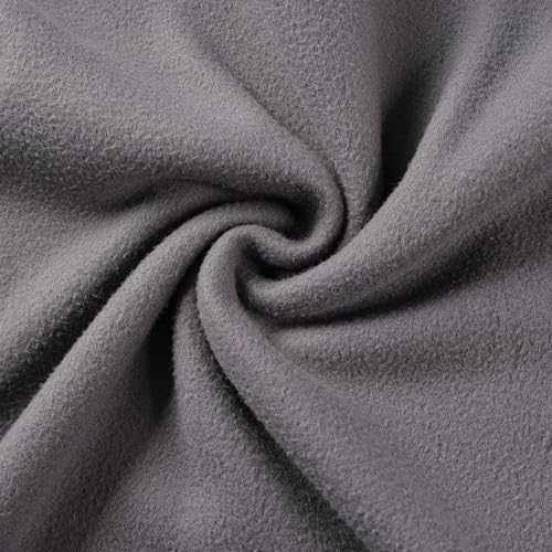 Mens Quarter Zip Fuzzy Sweatshirts Long Sleeve Stand Collar Pullover Sweater Big Tall Casual Warm Fall Winter Clothes3