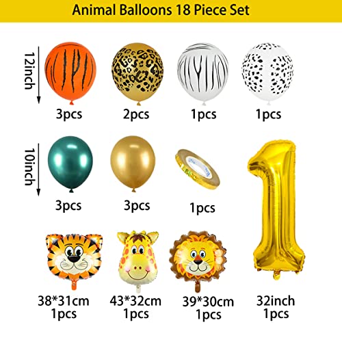 Jxuzh 1. Set di decorazioni per compleanno della