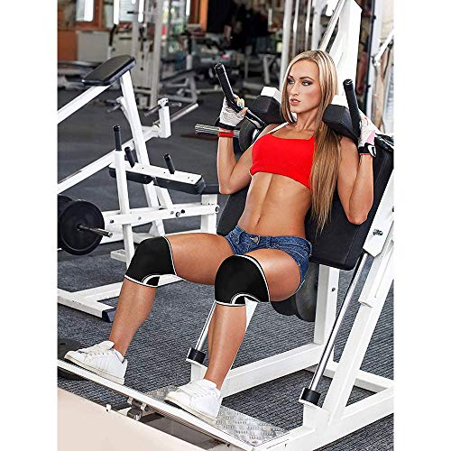 Joelheira Profissional Neoprene com Espessura de 7 mm Tam G para Crossfit