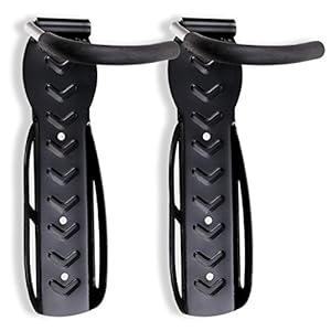 Schramm 2er Fahrradhalter Wandhalterung Schwarz