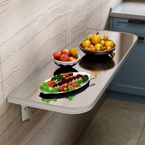 Table pliante gain de place pour petits espaces et cuisine étroite