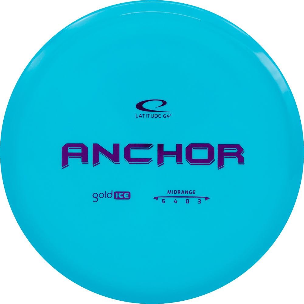 Dynamic Discs Latitude 64 Gold Ice Anchor Midrange Golf Disc | Colors Will Vary