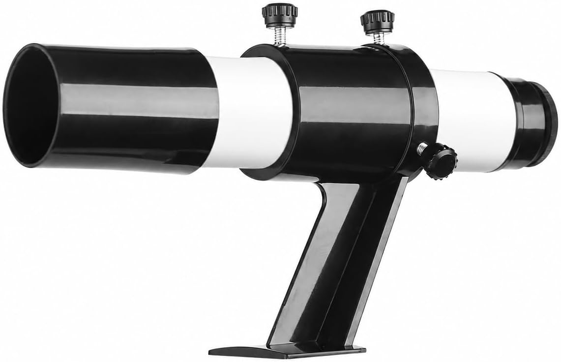 Koolpte White Finder Scope for 90/900 Telescope, Replacement Telescope Aiming Scope