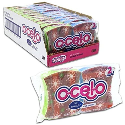 SPONGE LT DUTY OCELO 2PK