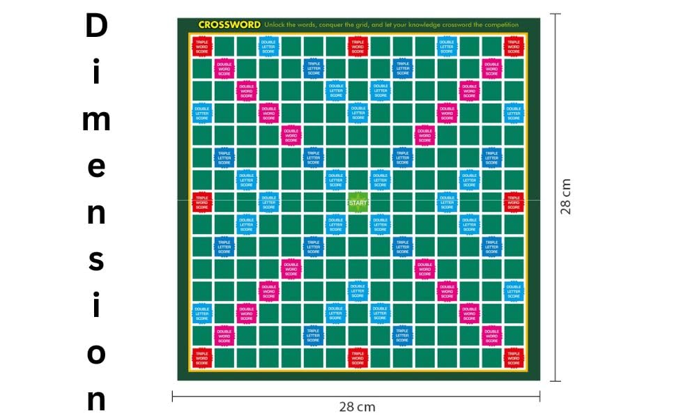 Image of Brilliant 2 in 1 Junior Crossword & Mental Maths Board Game for Kids | Educational Learning Game | English Vocabulary Builder & Math Practice Activity | Family Board Game for Boys & Girls Age 6+ Years