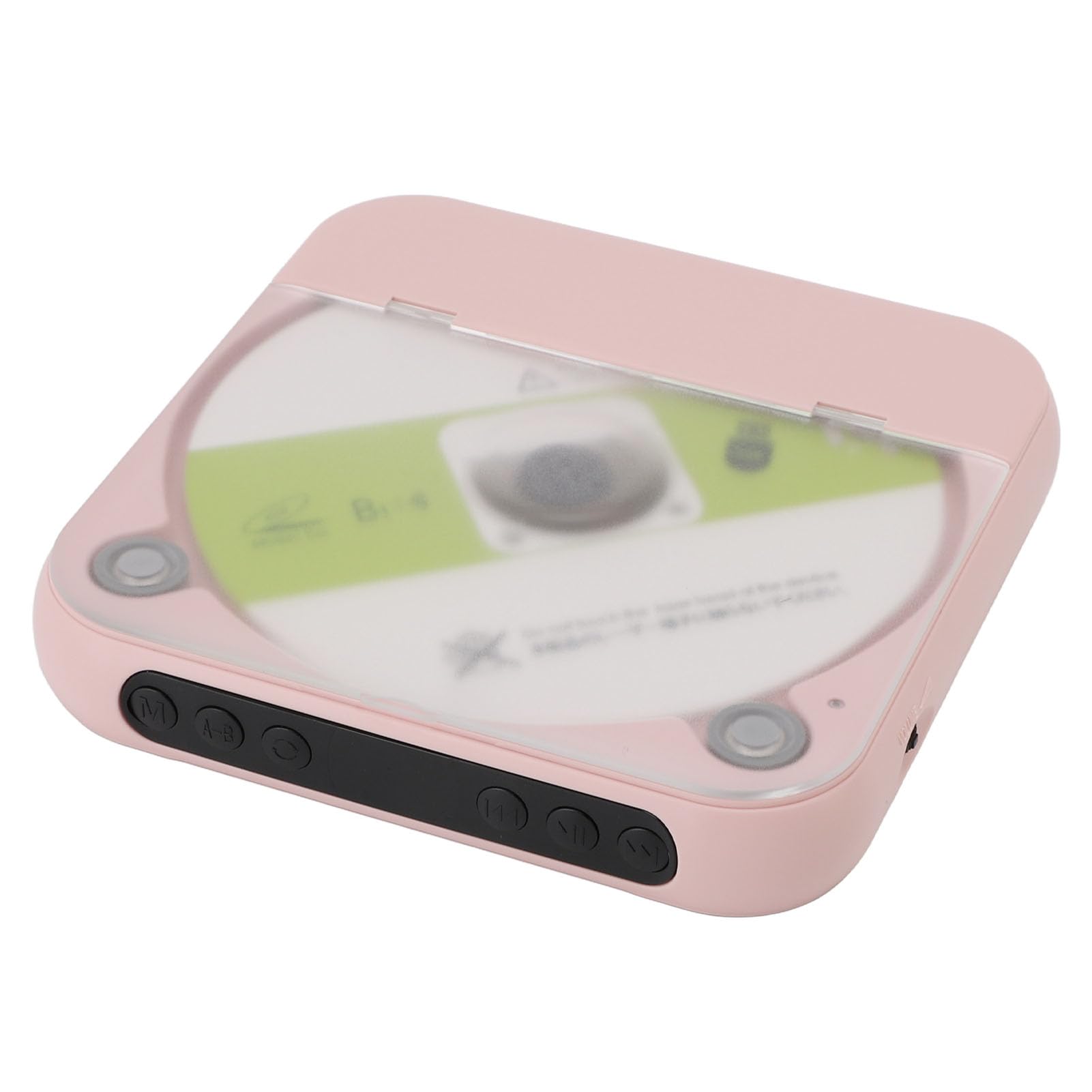 CD Player Tragbarer Bluetooth, Kompakt CD Player mit 2000 mAh Support CD R, CD RW, MP3, WMA, Music Player für Home Car Travel