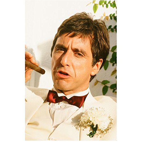 scarface cigarette Tony Montana Smoking Canvas Art  Iconic Movie Character Decor 16x24 Wall Decor Quality Print Poster New Condition. Al Pacino Scarface Autographed 16"