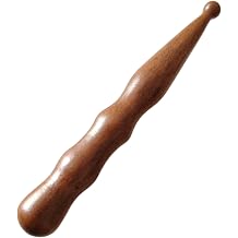 Sandalwood Acupoint Massage Pen, Traditional Wooden Acupressure Stick Reflexology Tool for Deep Tissue Meridian Massage Tool for Body, Hands, Feet