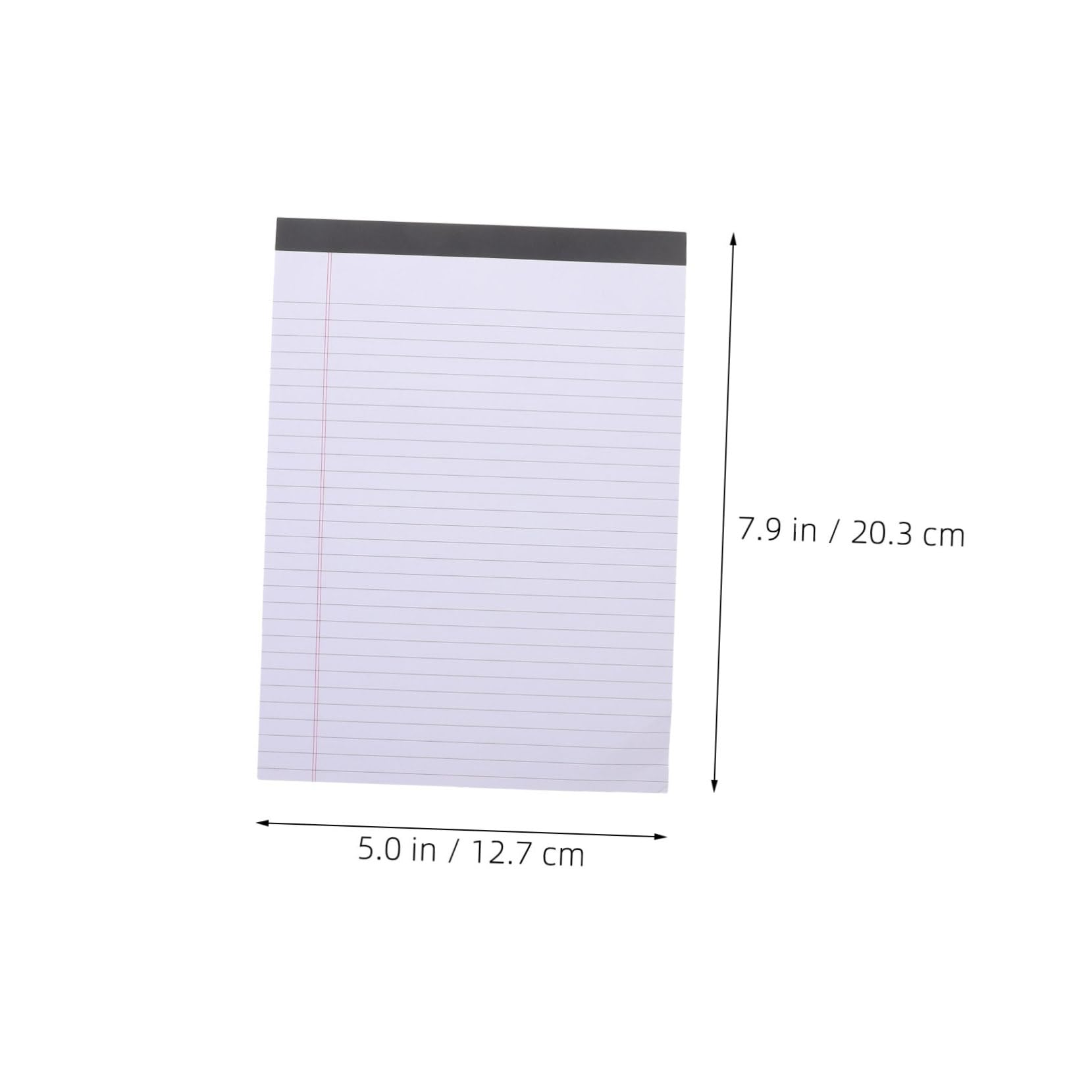 Blocs de Papel Legal Rayado 8 Piezas, Blanco, Papel Grueso